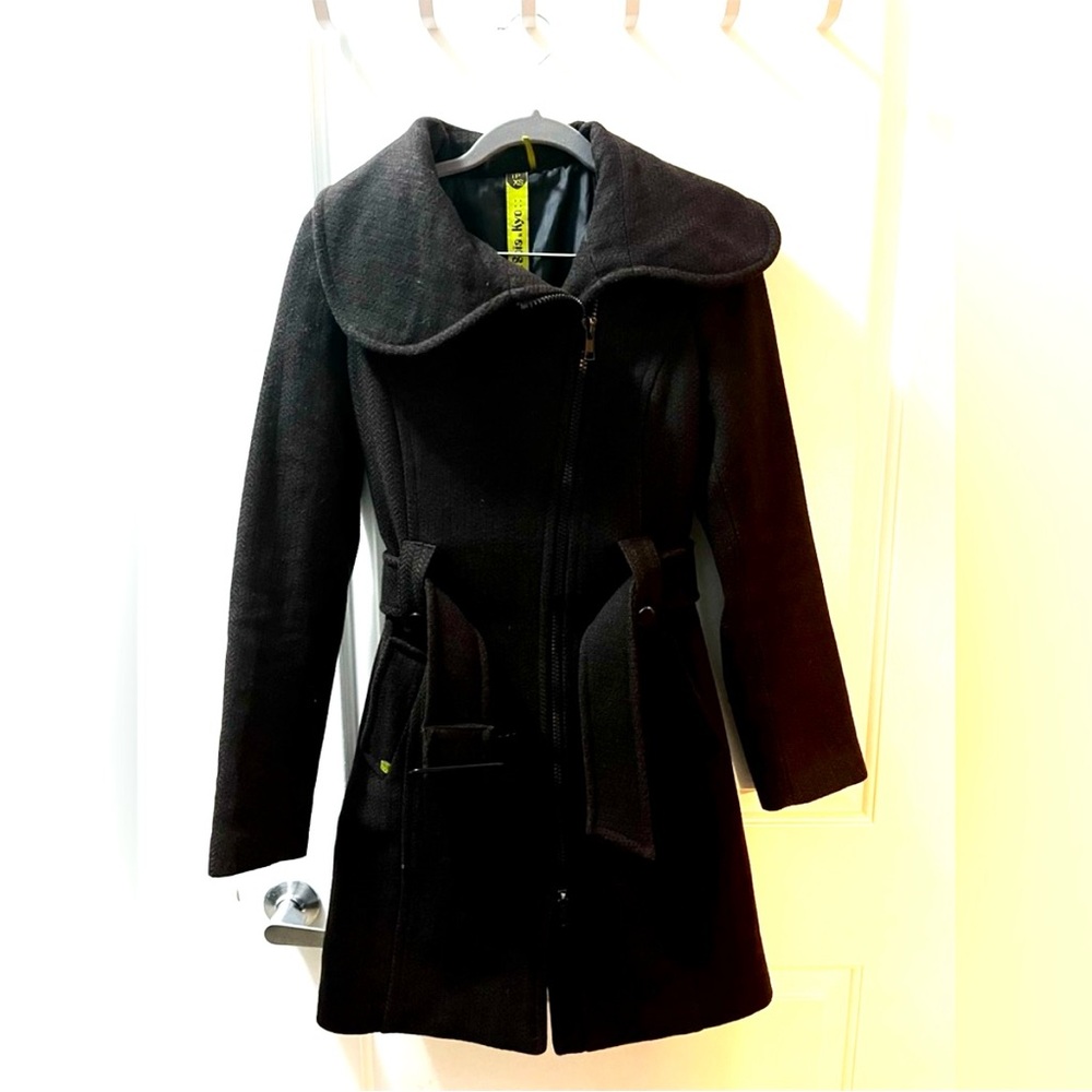 Soia & Kyo Brown Wool Coat